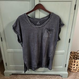 Aerie oversized scoop neck t-shirt